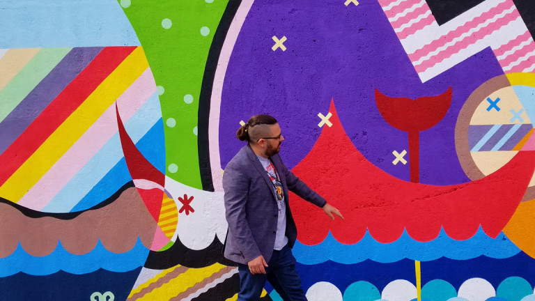 Jordan Bennett Mural